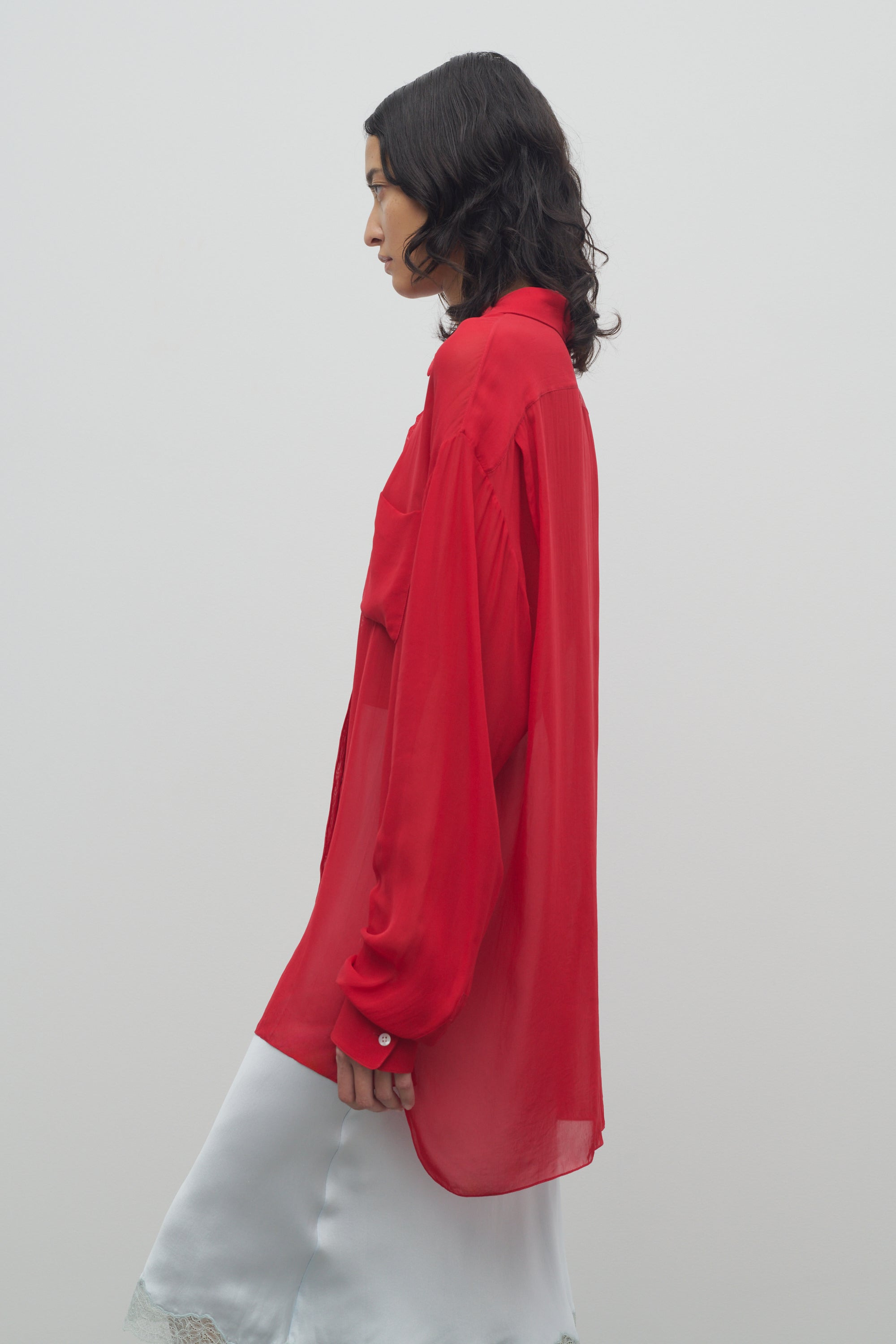 Nesson Shirt in Cupro - 4