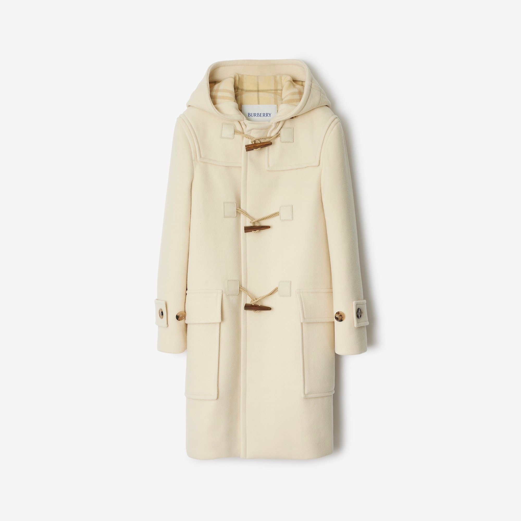 Wool Cashmere Duffle Coat - 1