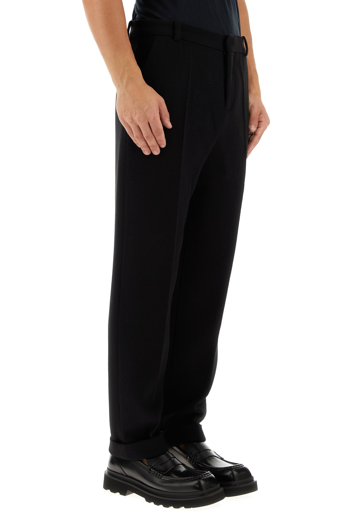 Black wool pant - 3
