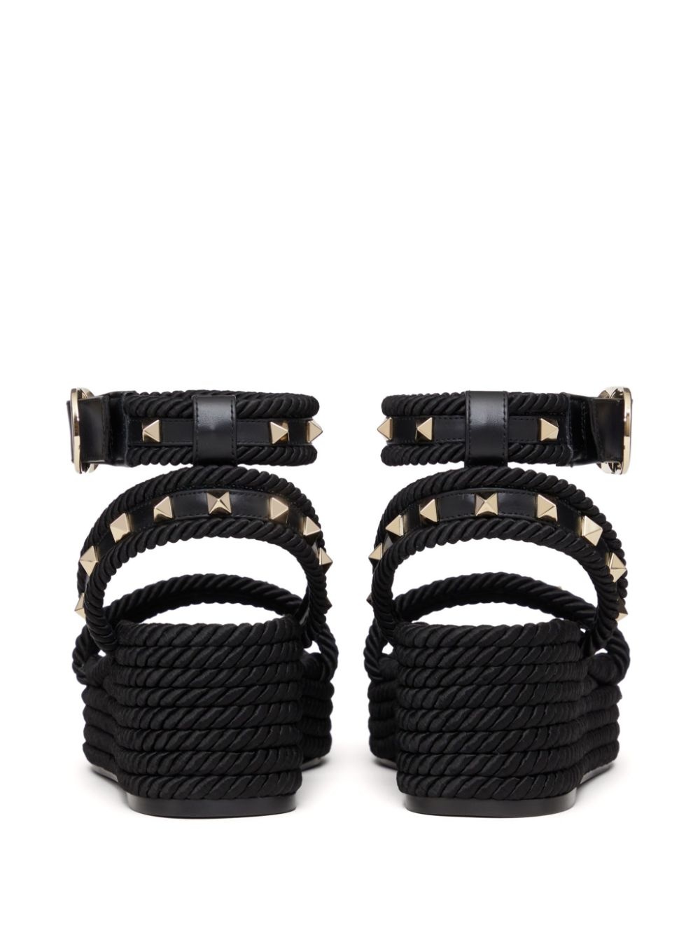 Rockstud 45mm wedge sandals - 3
