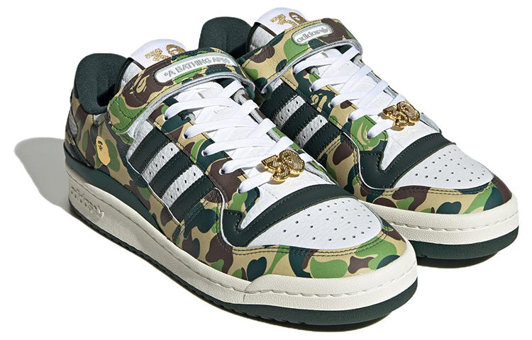 adidas BAPE x Forum Low 84 '30th Anniversary - Green' ID4771 - 4