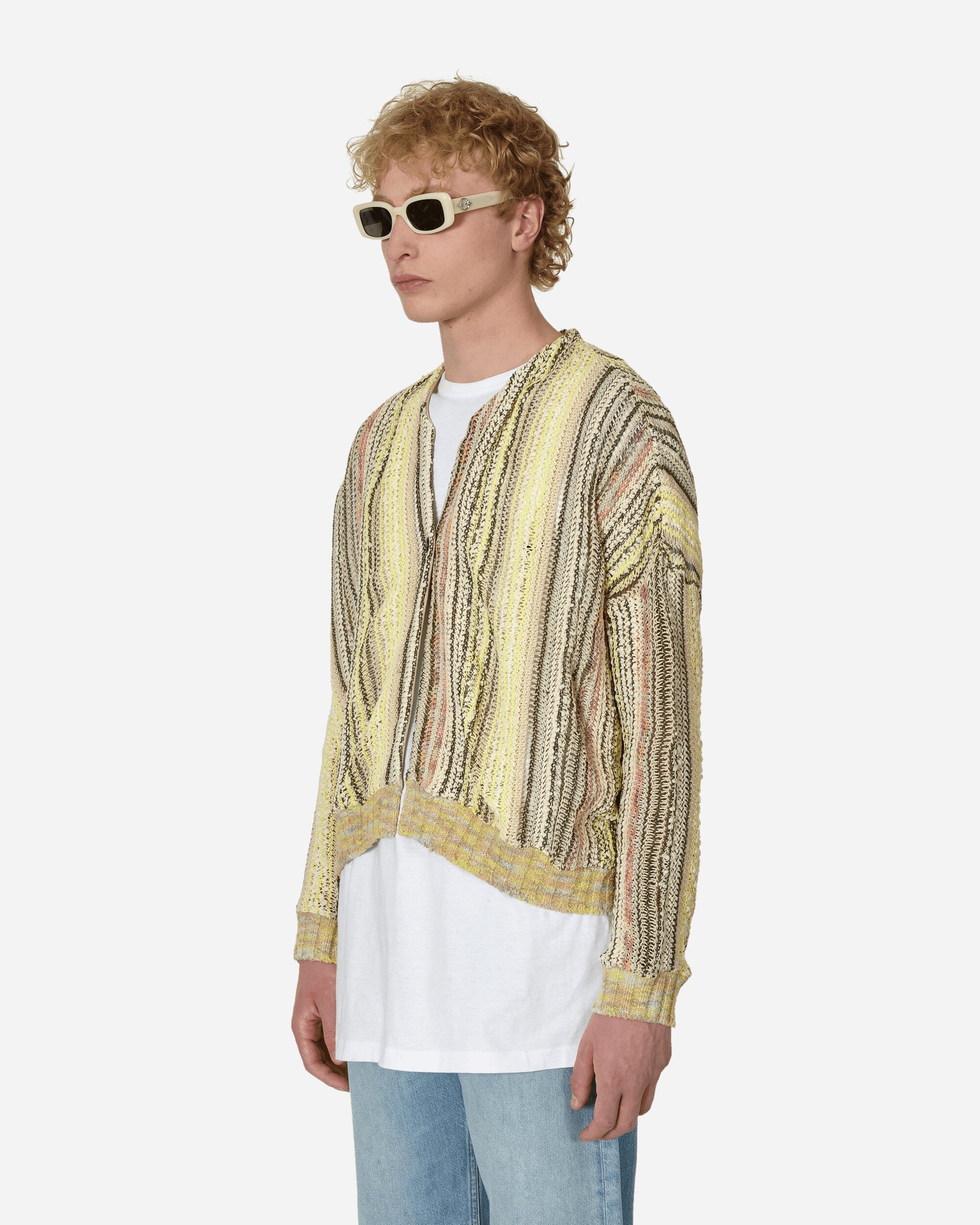 Warp Cardigan Light Sand - 2