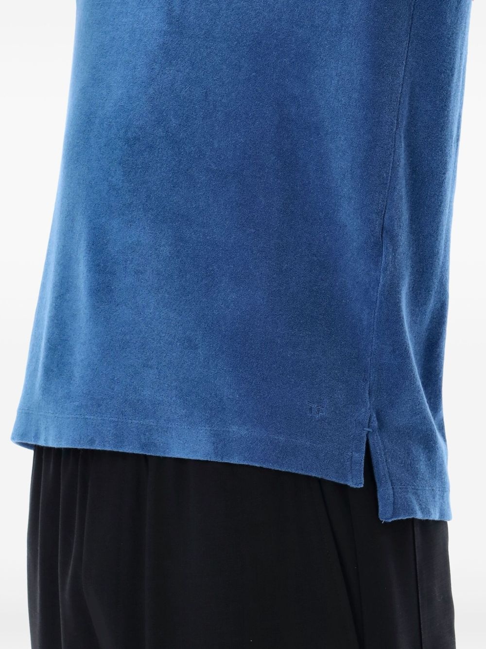 terry-cloth polo shirt - 3