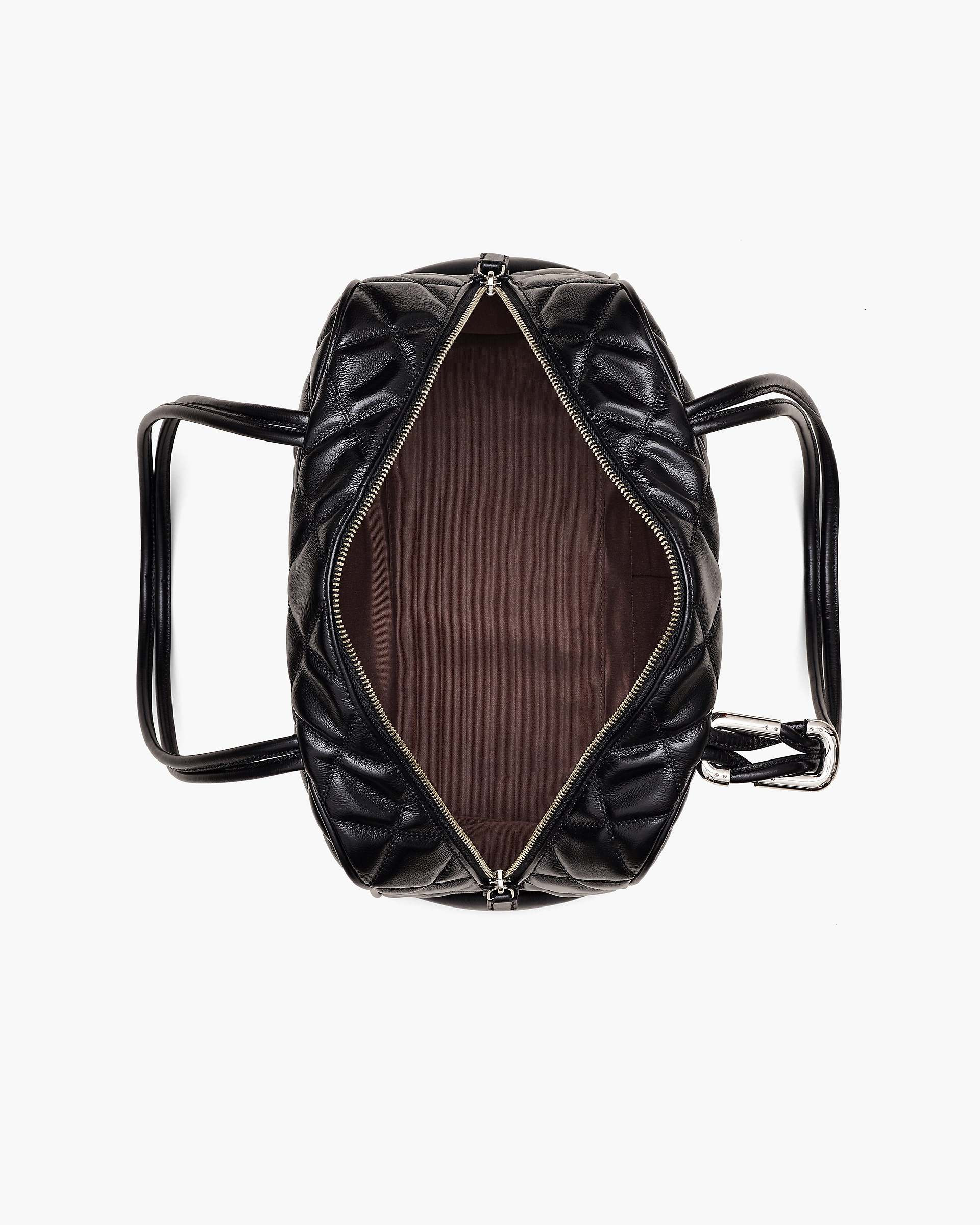 THE QUILTED LEATHER DUAL SATCHEL - 6