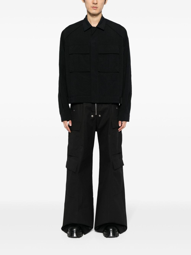 JUUN.J cargo-pocket lightweight shirt jacket outlook