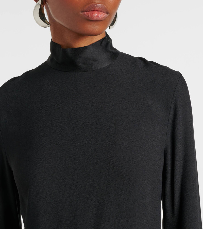 Chicago fringed crêpe minidress 4