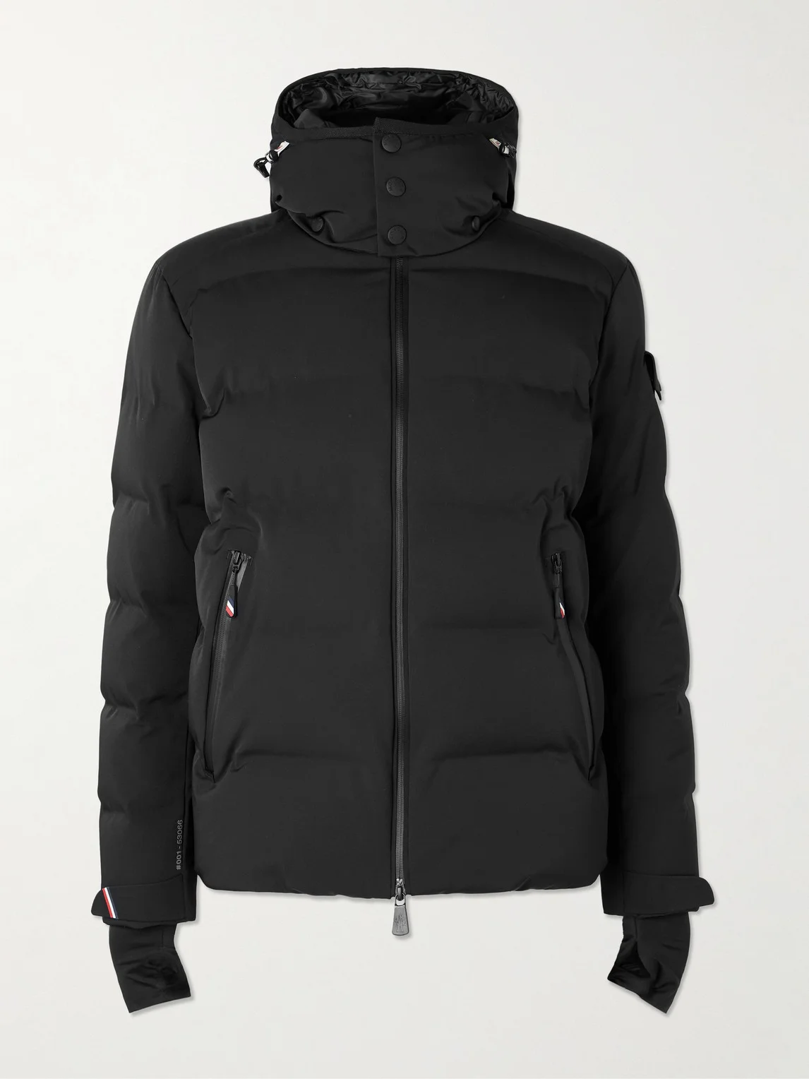 Montgetech Logo-Appliquéd Quilted Stretch-Nylon Hooded Down Ski Jacket - 1