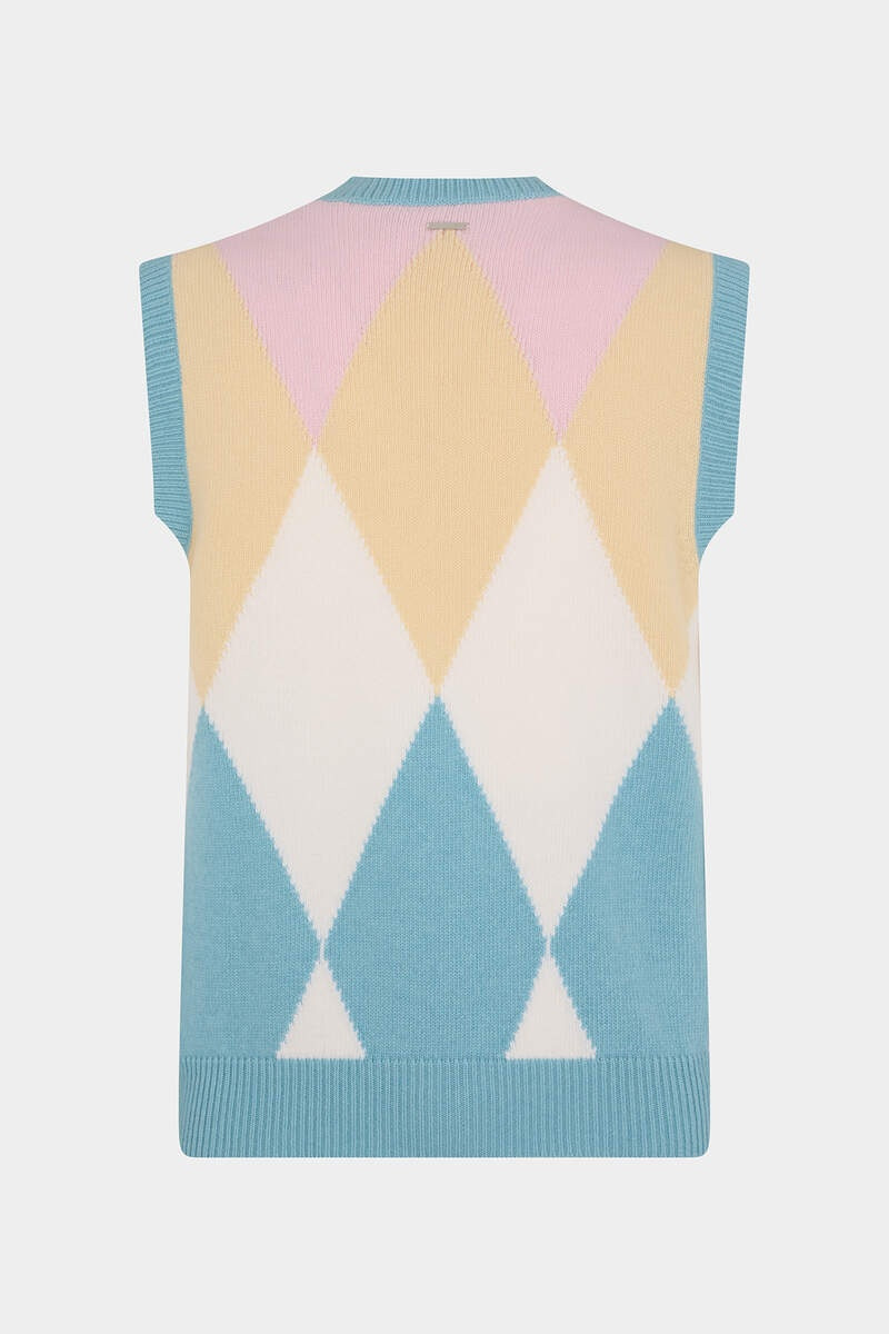 DSQUARED2 JACQUARDED COTTON VEST outlook