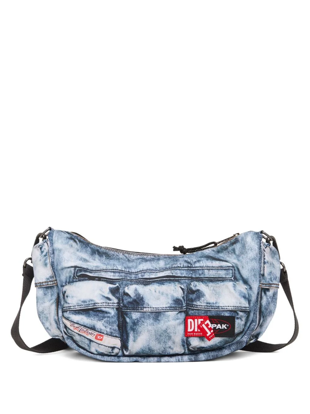x Eastpak Trompe-L'oeil denim shoulder bag - 1