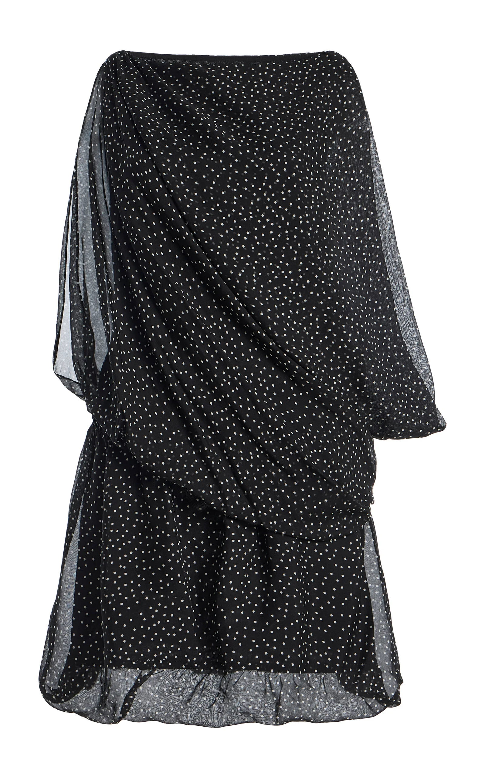 Arisa Silk Mini Dress - 1