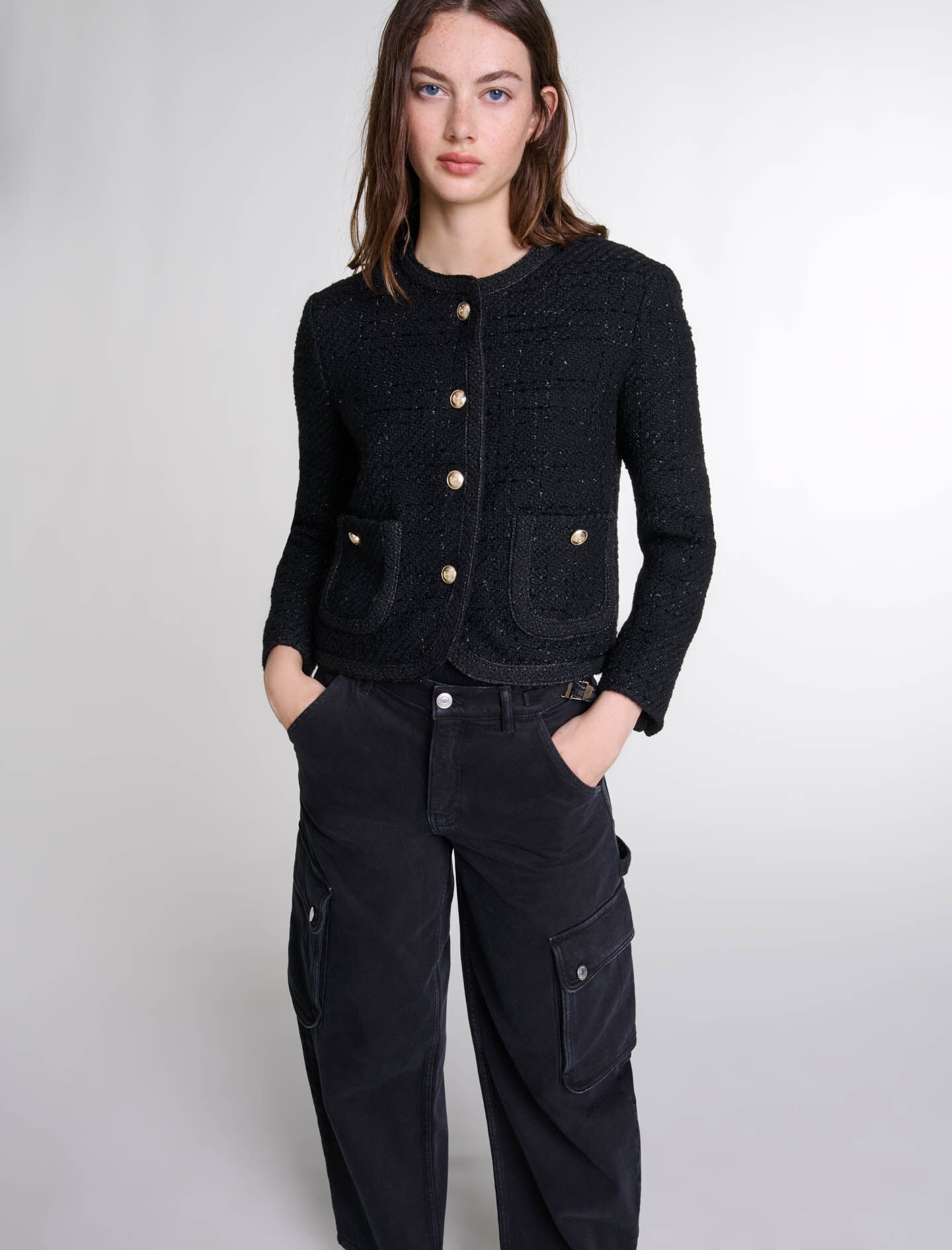 Short tweed jacket - 7
