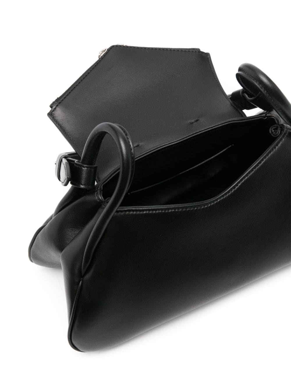 Gemini leather shoulder bag - 5