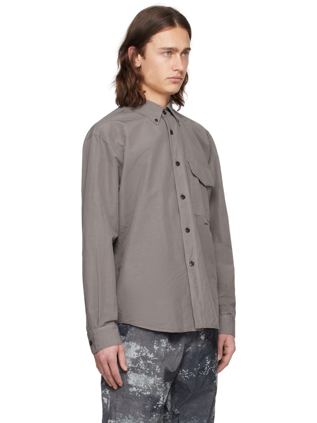 Gray Comfortable Fit Shirt - 2