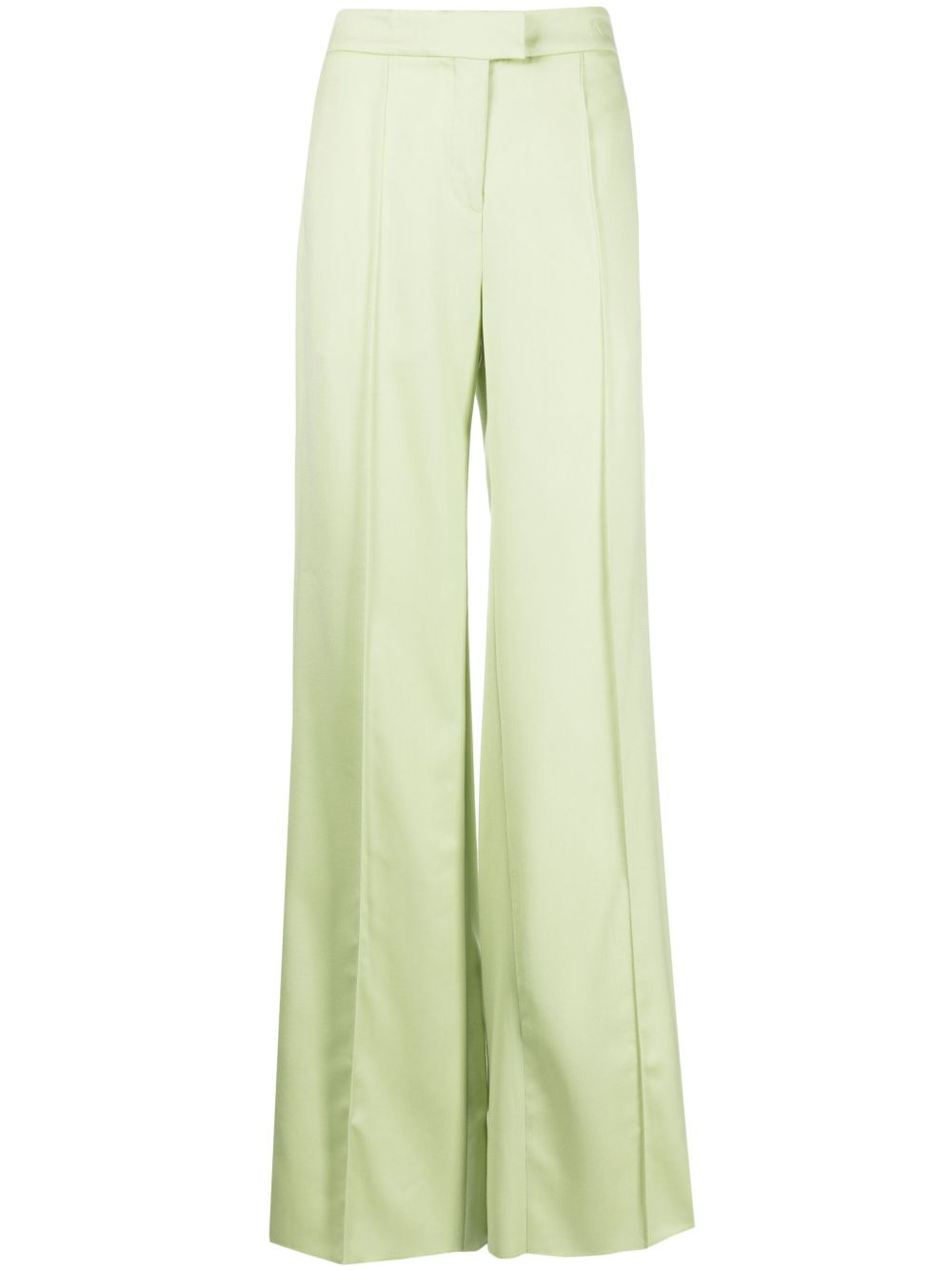 Andrea straight-leg wool trousers - 1
