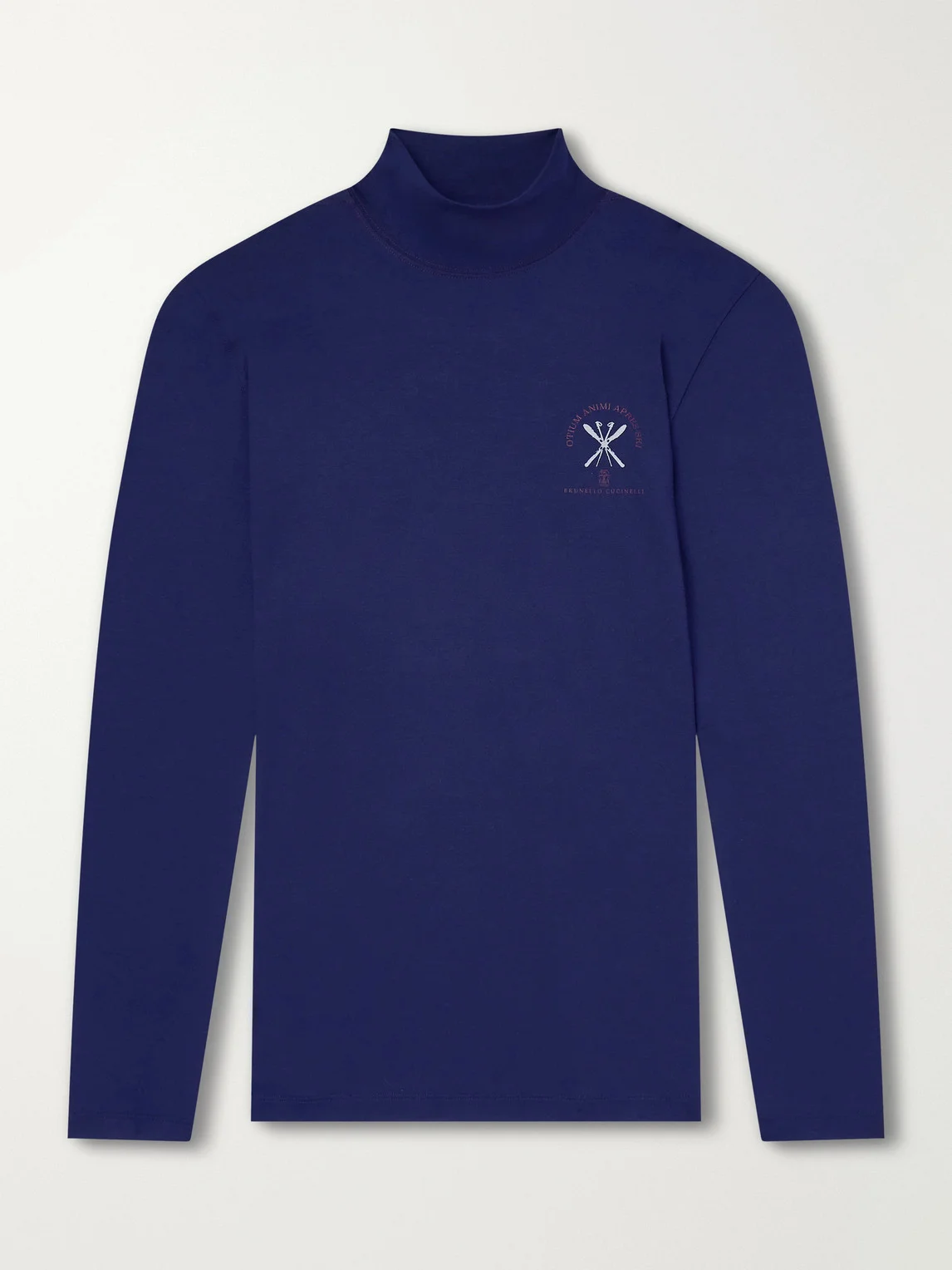 Logo-Embroidered Silk-Blend Ski Base Layer - 1