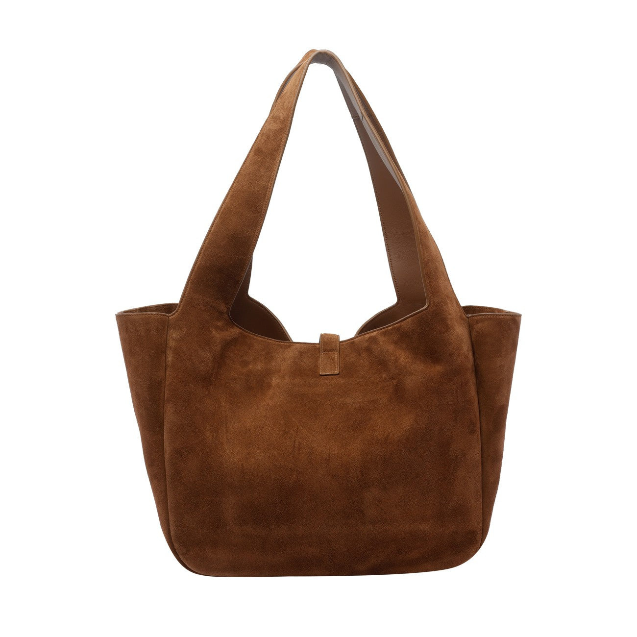 Saint Laurent Women Suede Le 5 A 7 Bea Shoulder Bag - 3