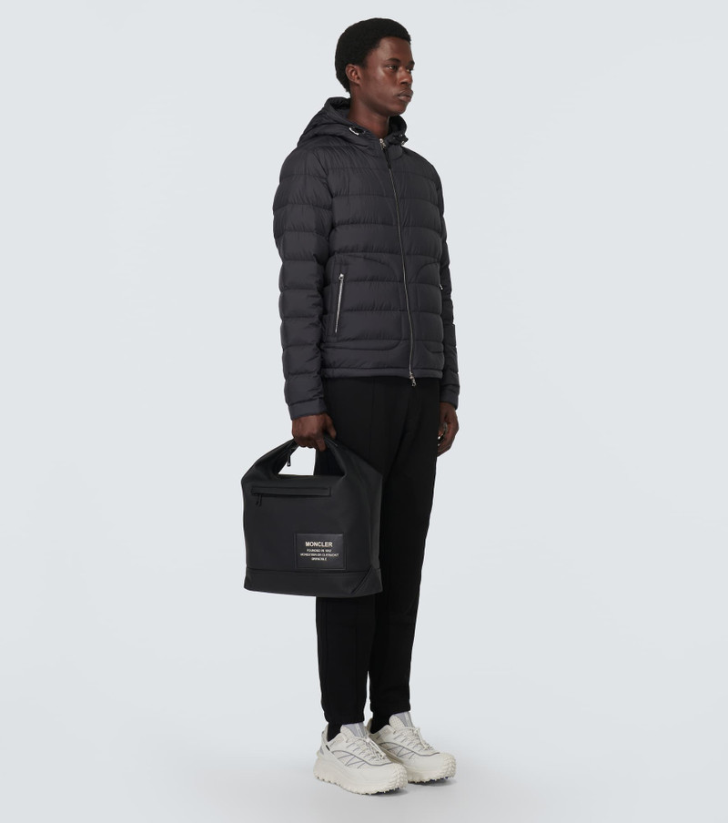 Moncler Leather-trimmed tote bag outlook