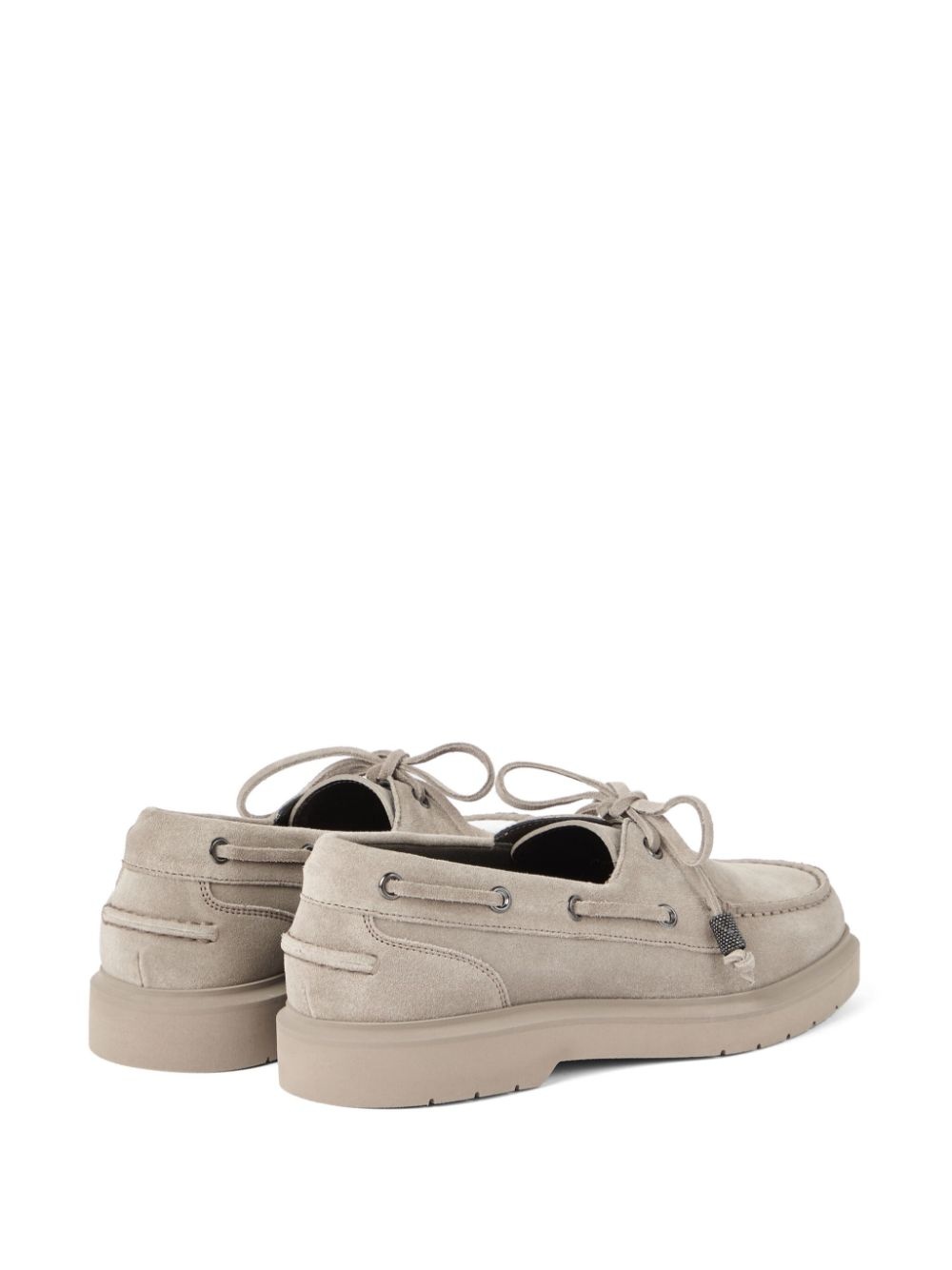Monili-chain Boat shoes - 3