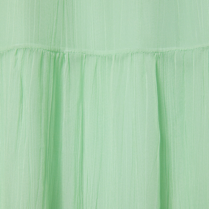 Silk chiffon creponne skirt 7