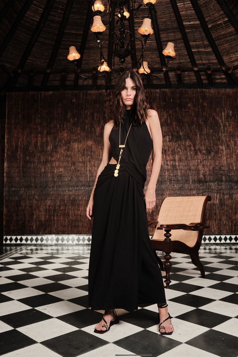 Johanna Ortiz Retro Drape Dress outlook