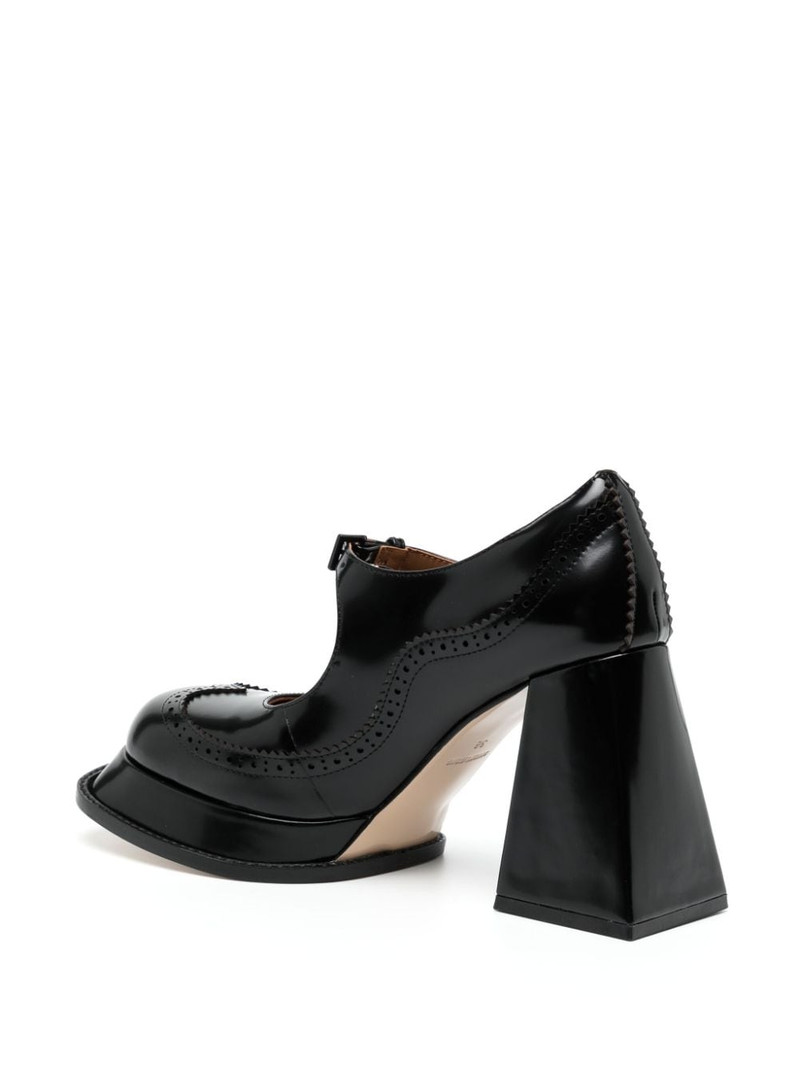 105mm patent leather Mary Jane pumps 3