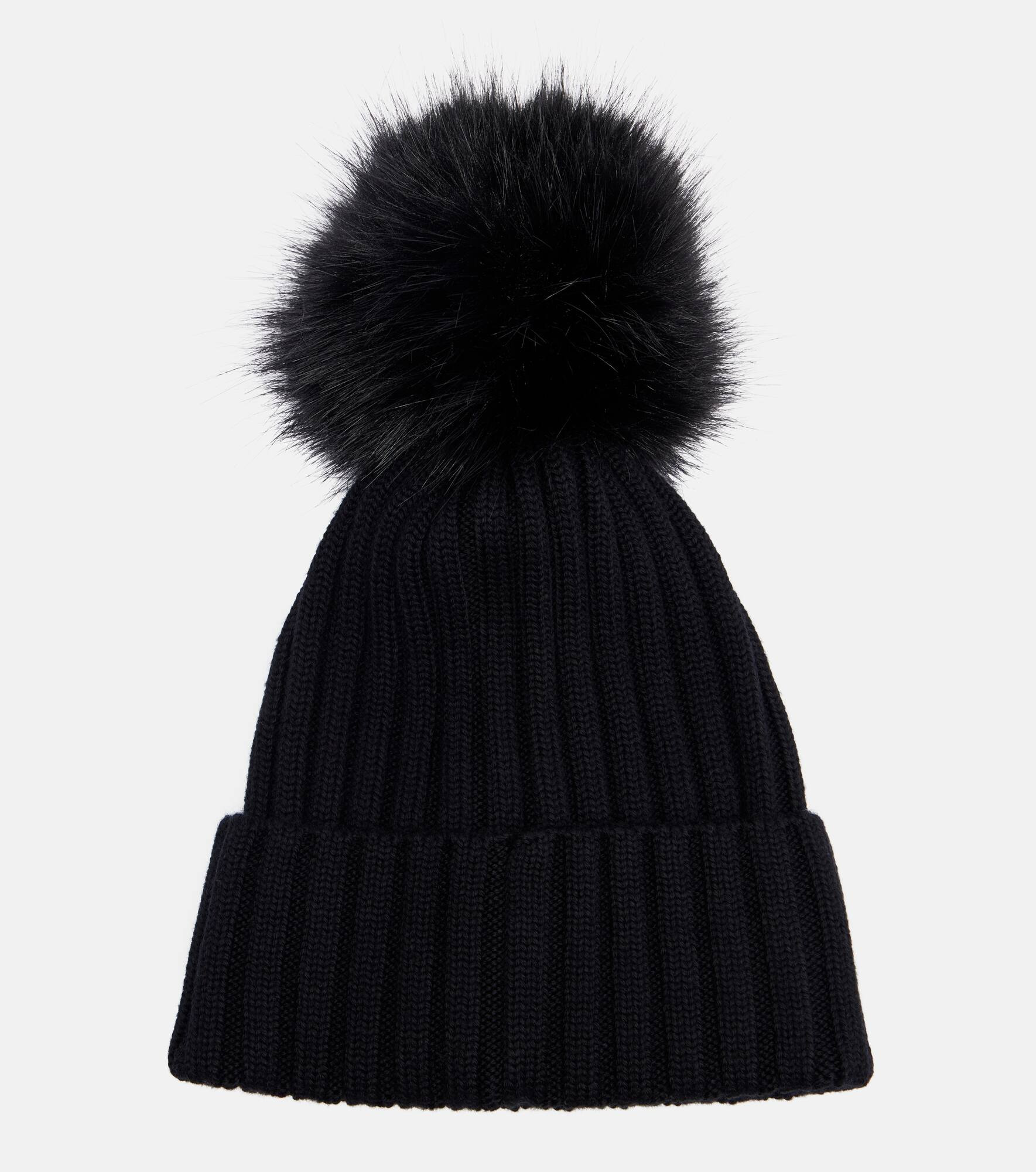 Logo ribbed-knit wool beanie - 4