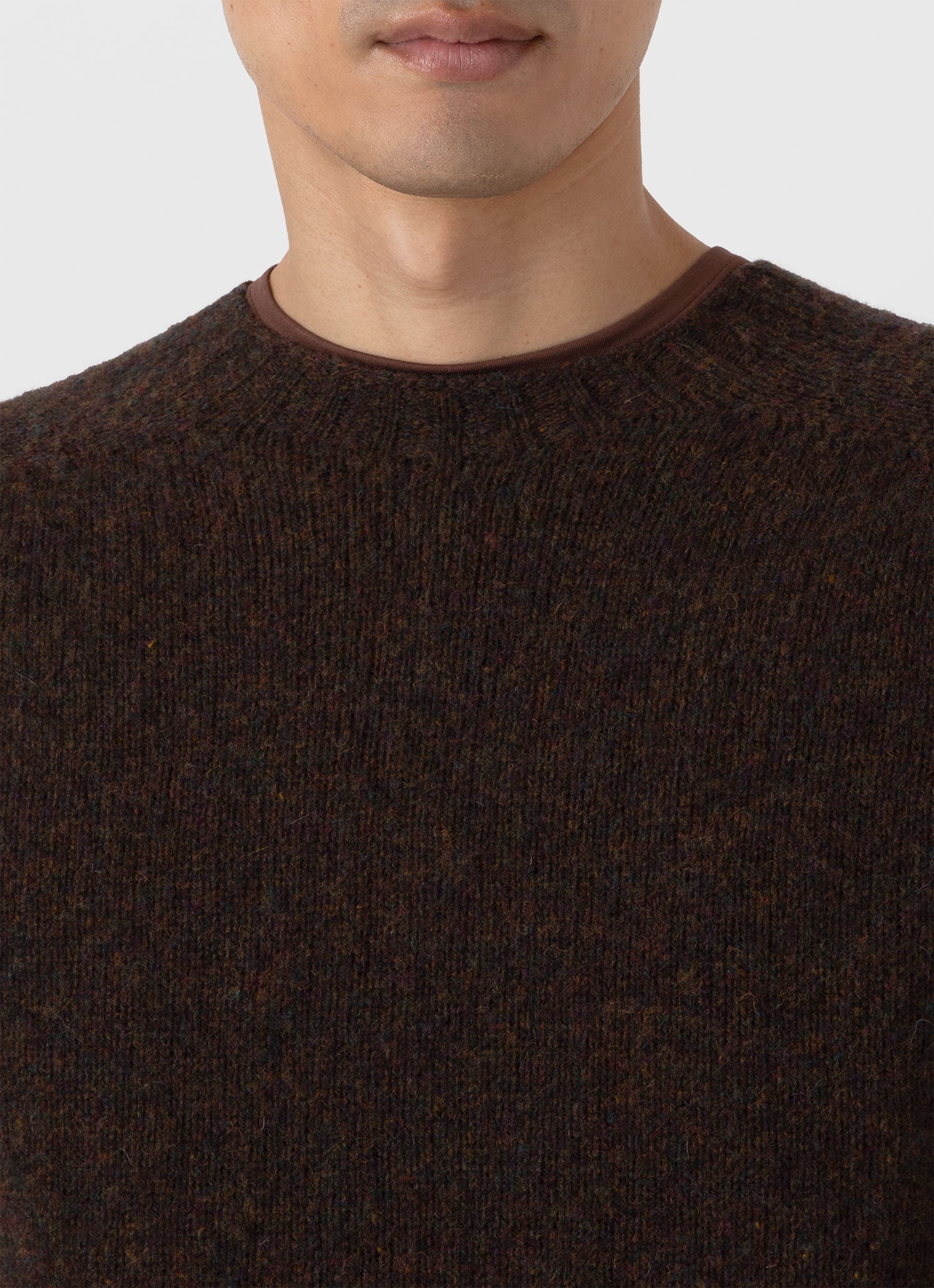 Shetland Crew Neck Jumper - 6