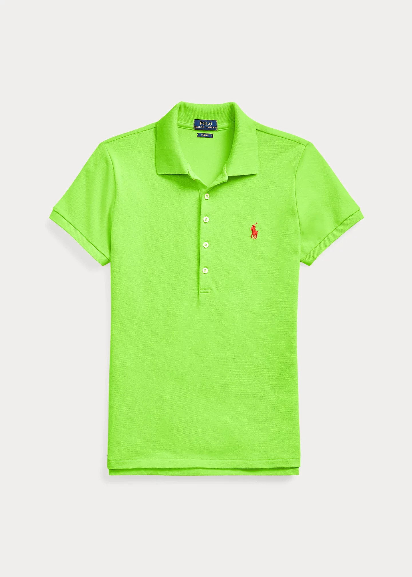 Slim Fit Stretch Polo Shirt - 1