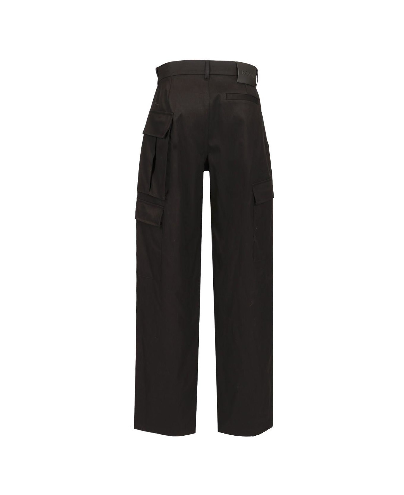 Wide Leg Cargo Trousers - 2