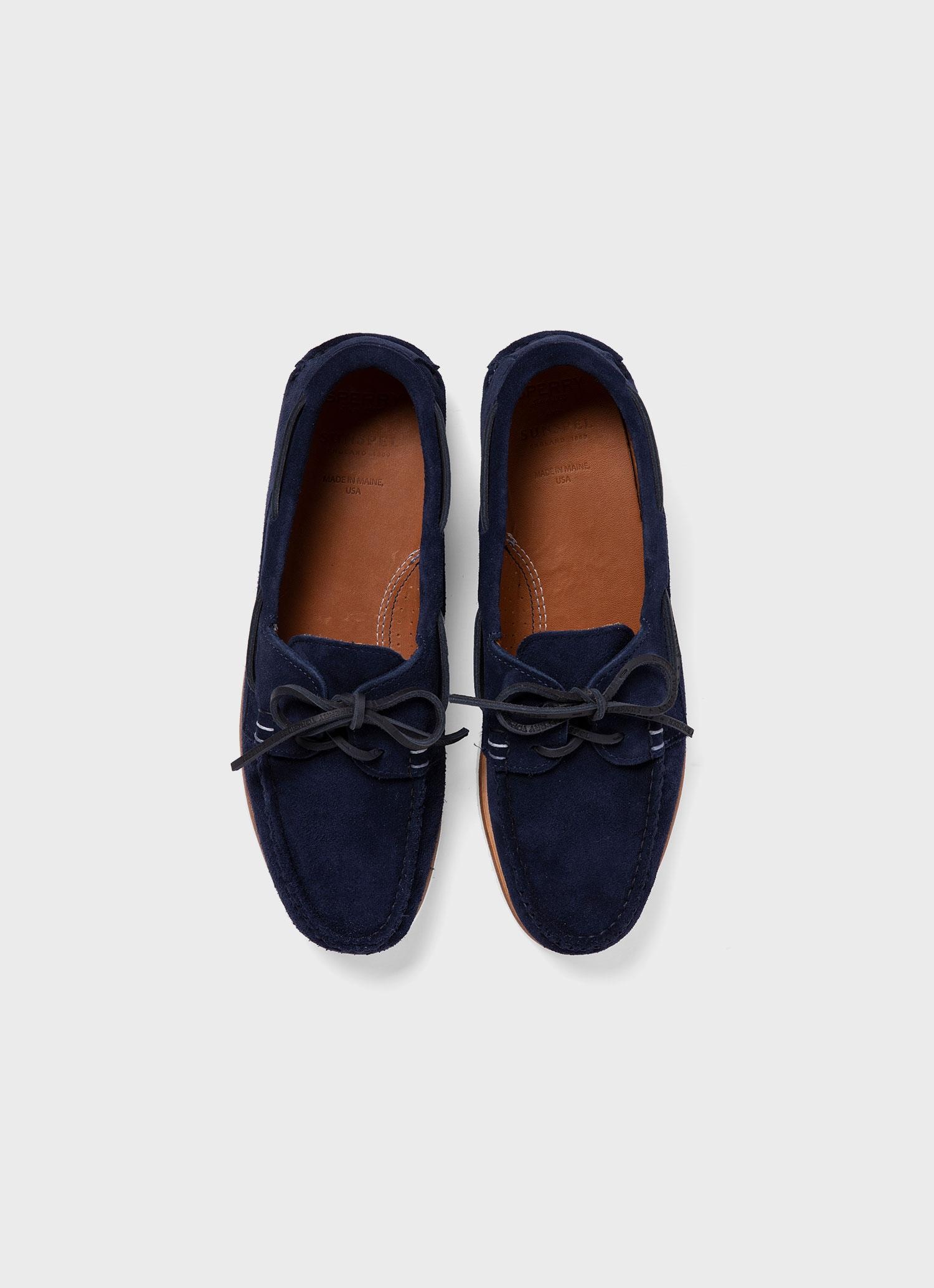 Sunspel and Sperry Suede Boat Shoe - 4