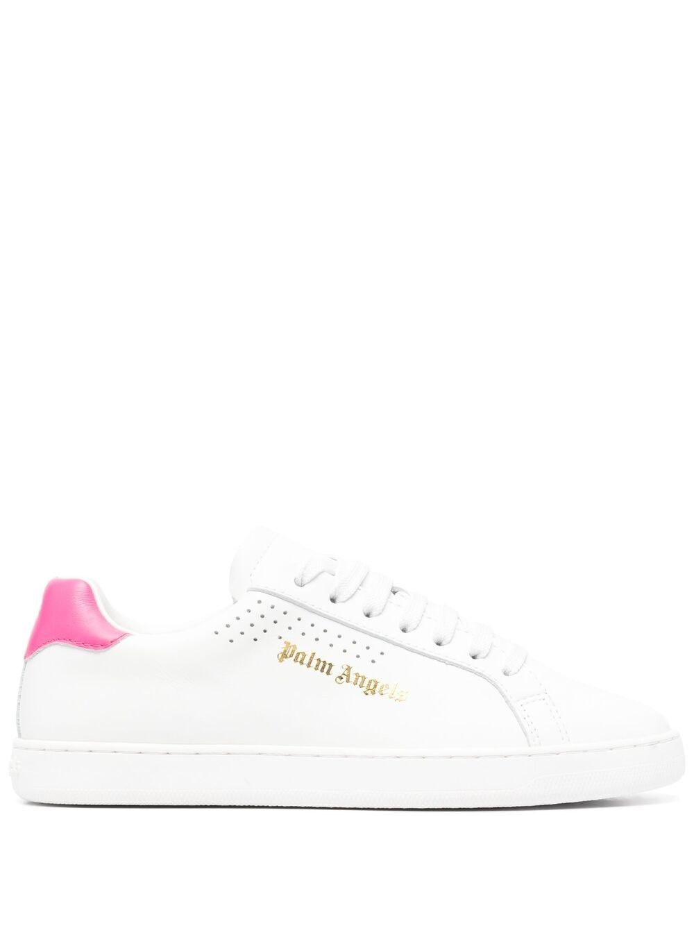 Tennis logo-embossed low-top sneakers - 1