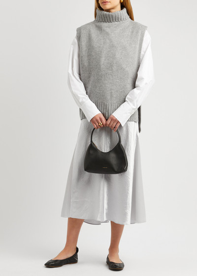 Vince Roll-neck wool-blend poncho outlook