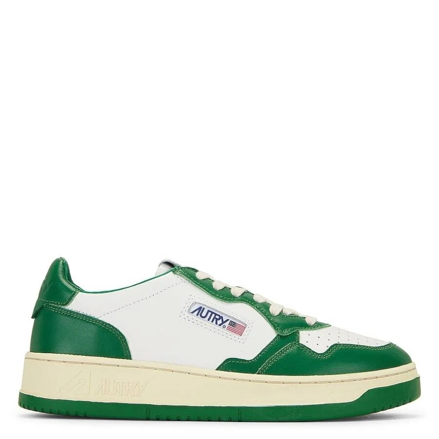 Autry Bicolor Medalist Low Leather Sneakers - 1