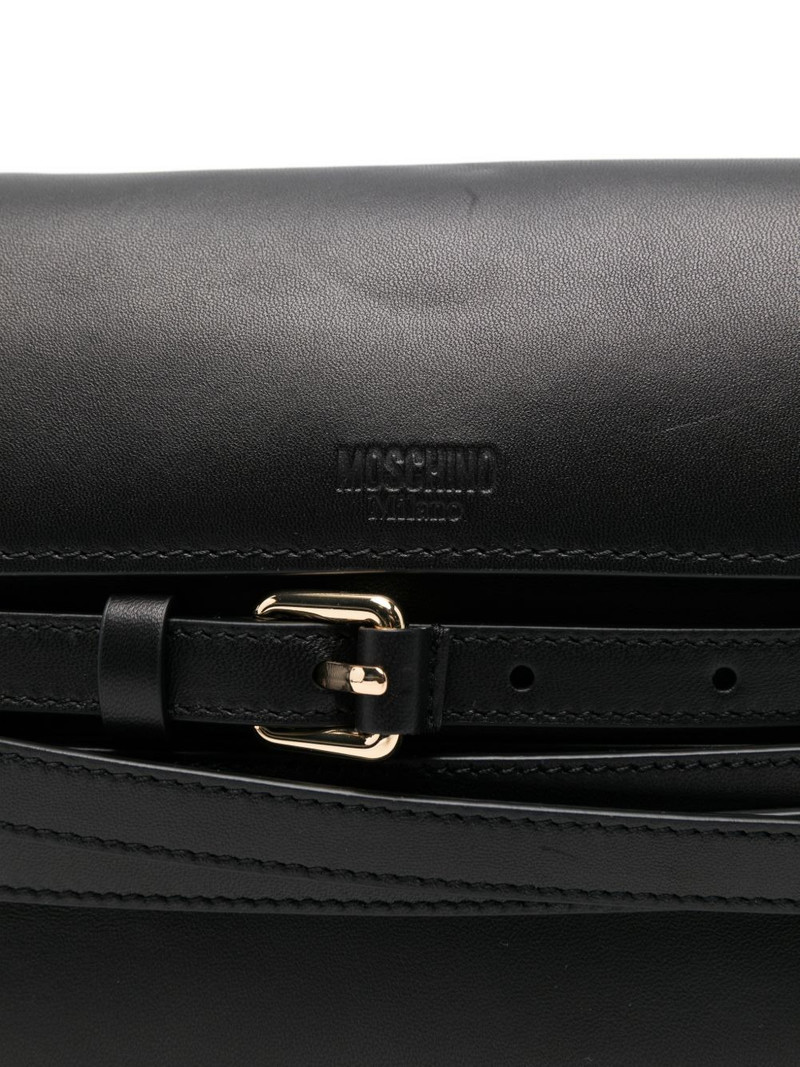 leather buckle shoulder bag 4