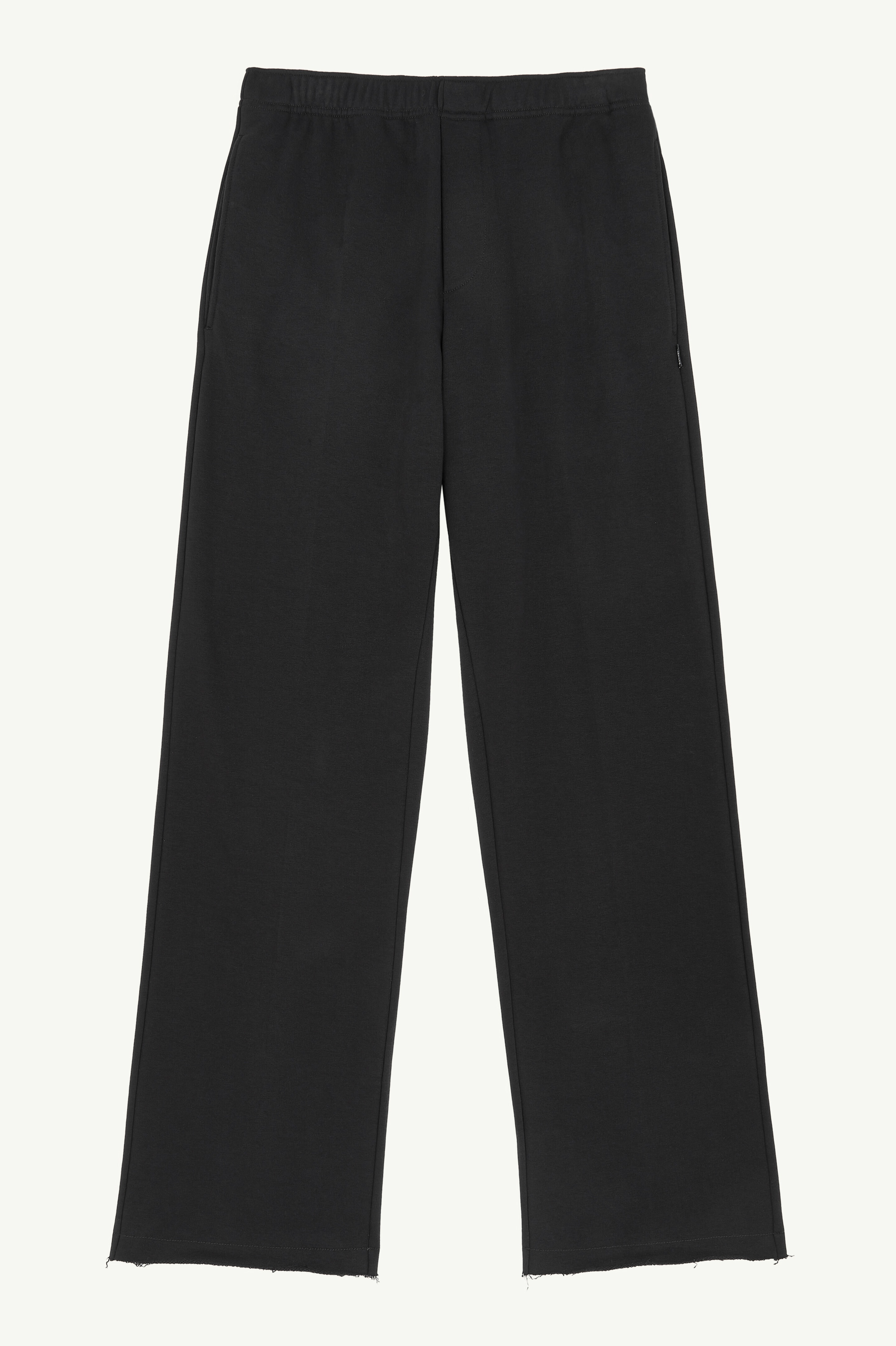 Unbrushed sweat jersey trousers - 1