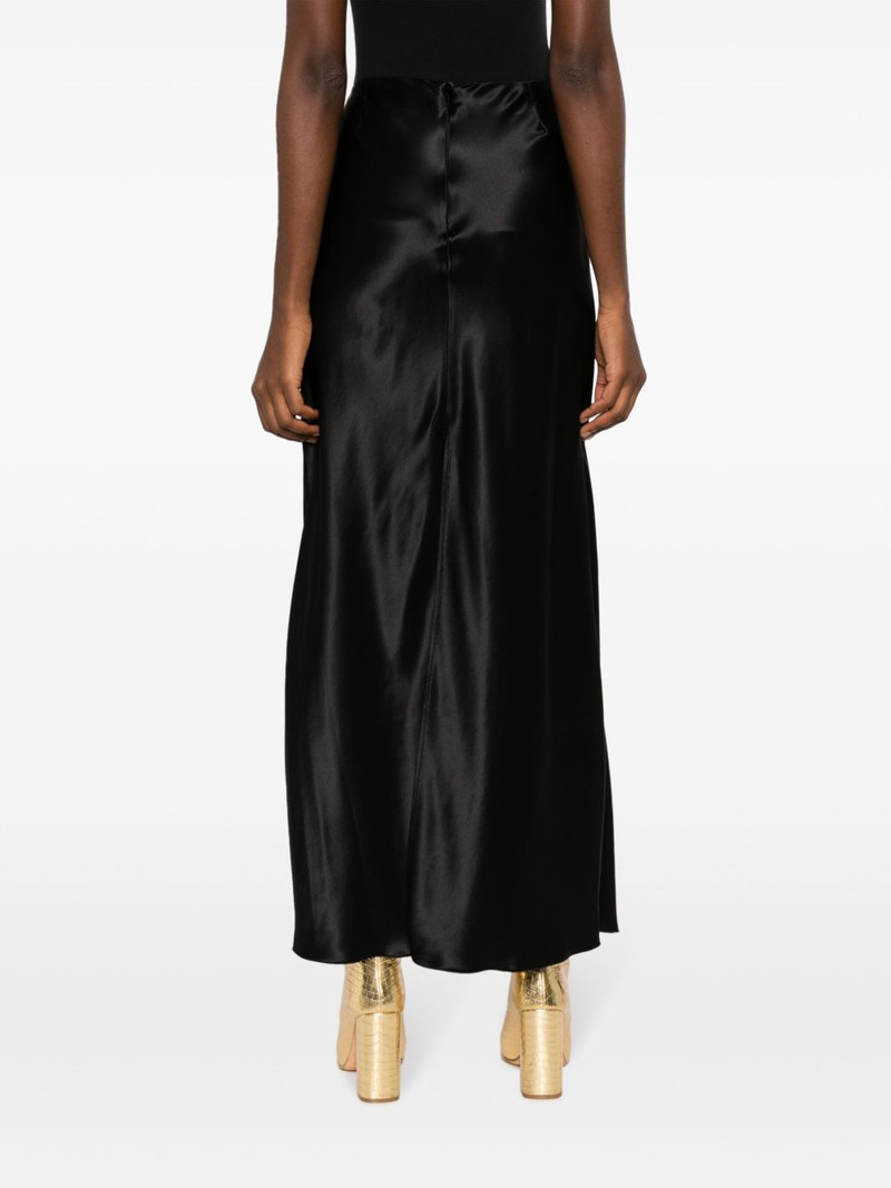 high-waisted satin midi skirt 4