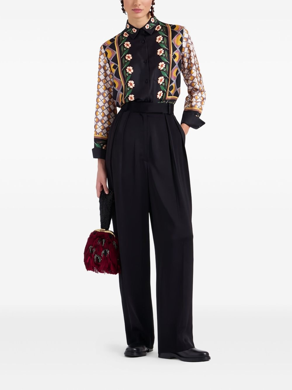 Brooklyn high-waisted trousers - 2