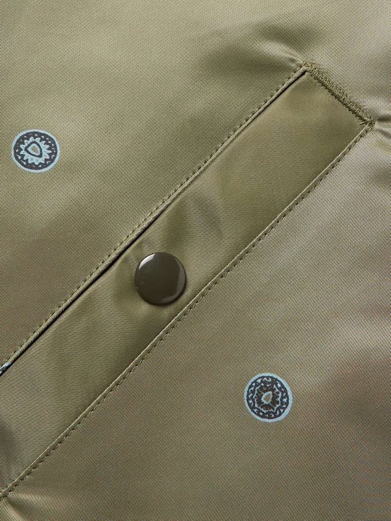 Convertible Printed Shell Bomber Jacket 3