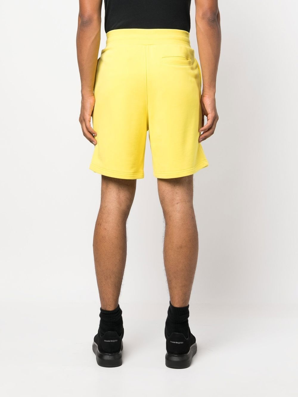 logo-print track shorts - 4
