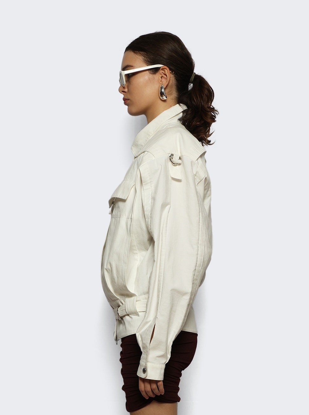 Oversize Jacket White - 3