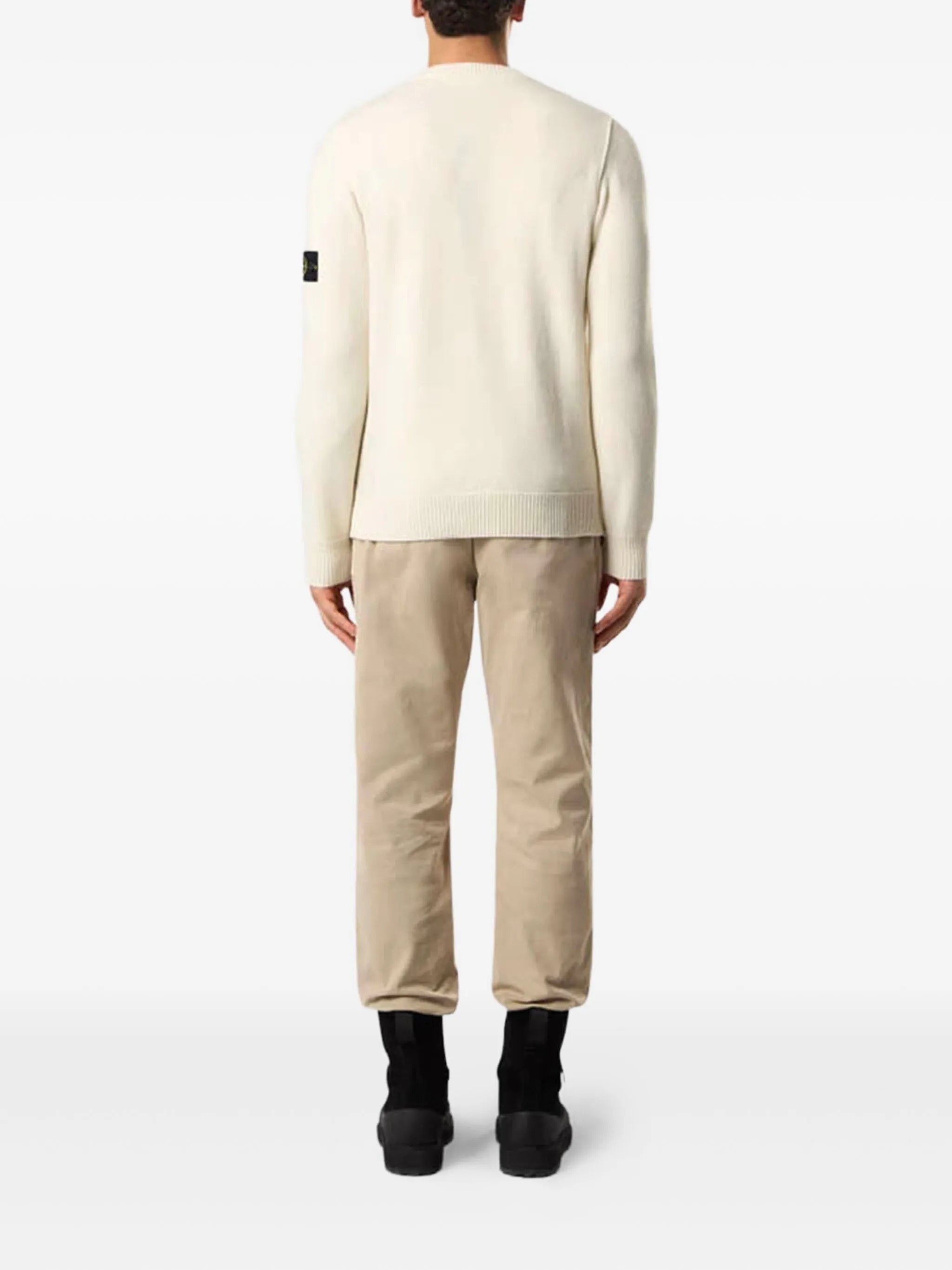 Stone Island Logo-bagde Sweater - 4