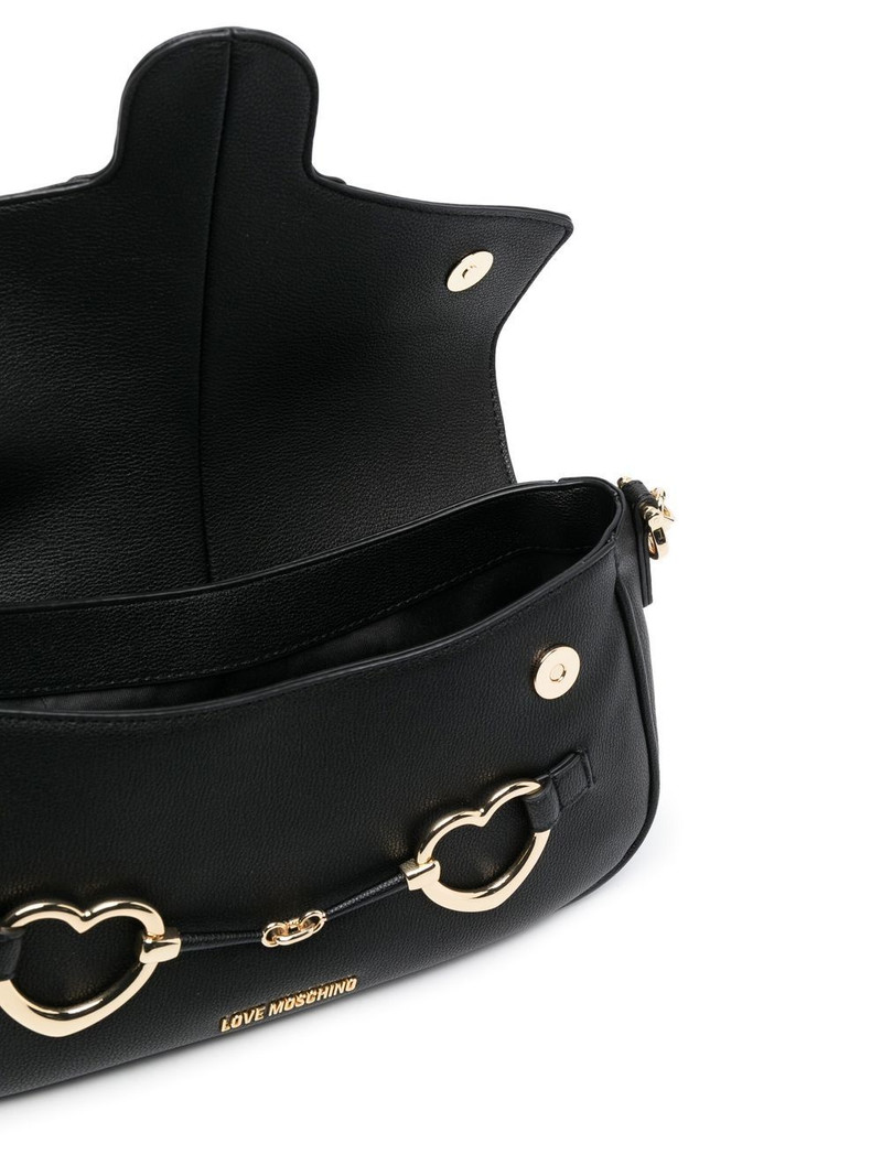 logo-plaque shoulder bag 5
