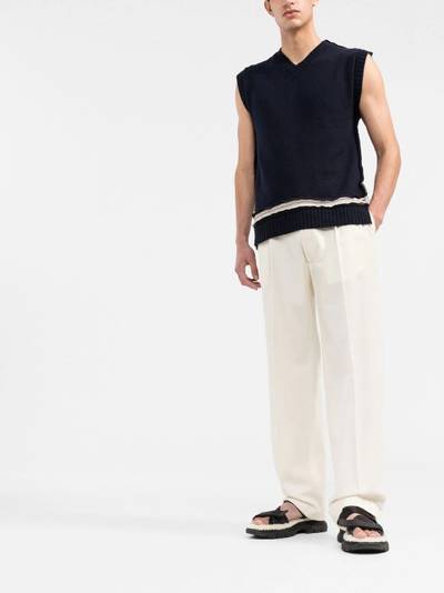 Marni sleeveless V-neck jumper outlook