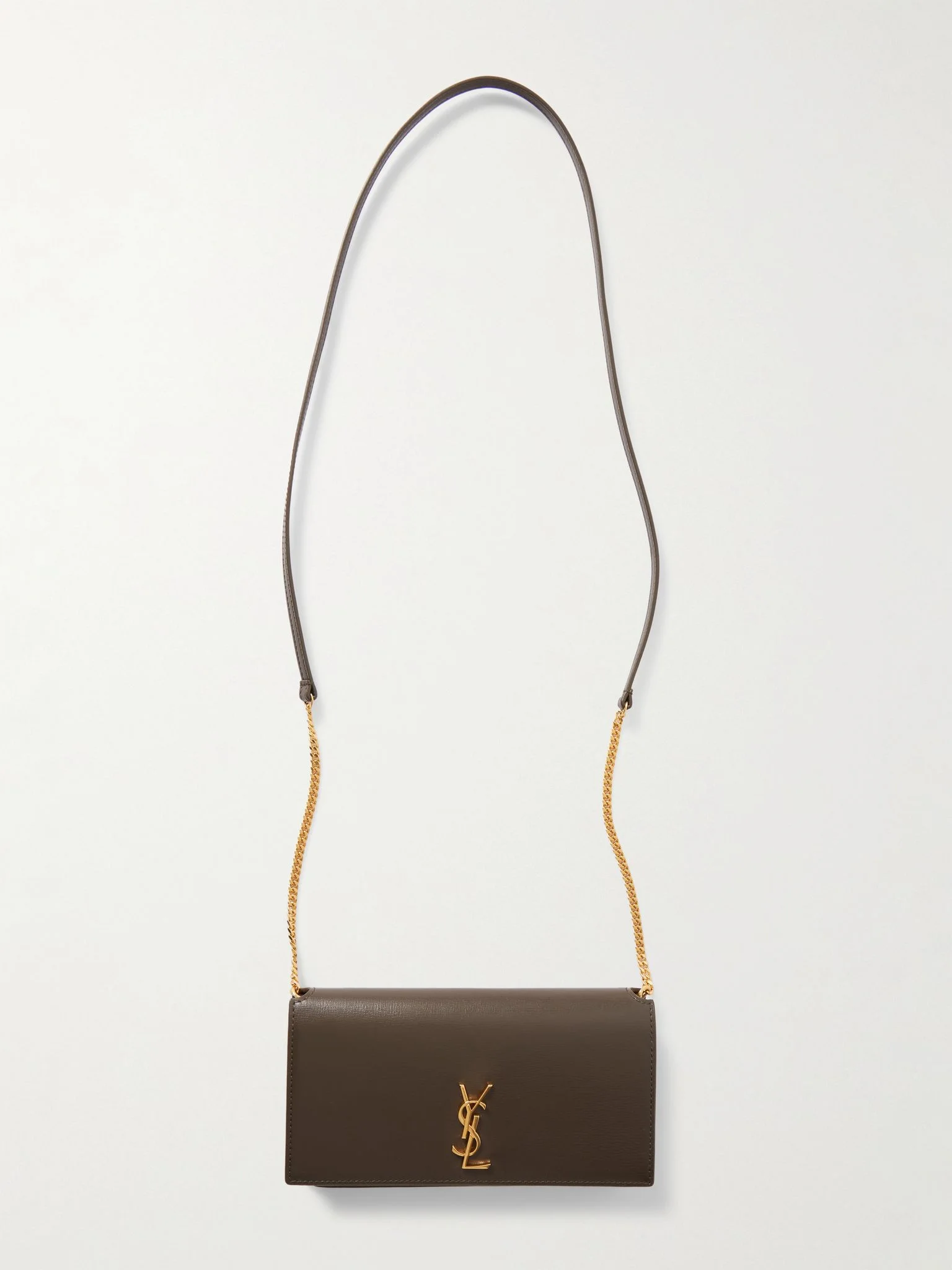 Cassandre Strap leather phone case Army green - 1