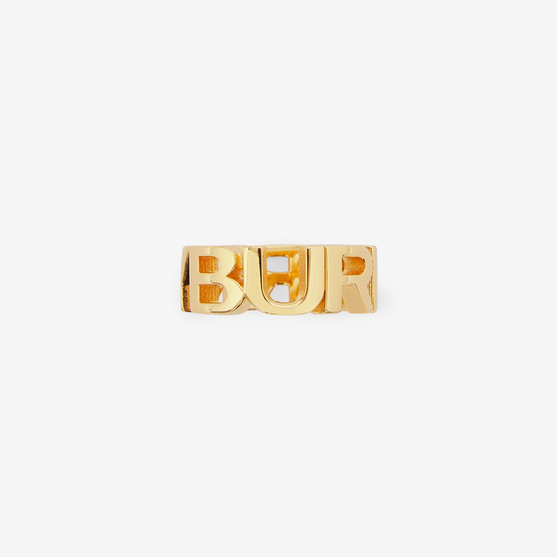 Gold-plated Logo Ring 4