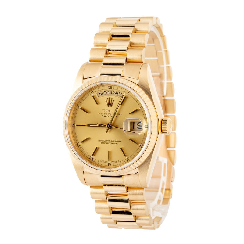 Rolex Day-Date Ref 18038 18k Yellow Gold - 2