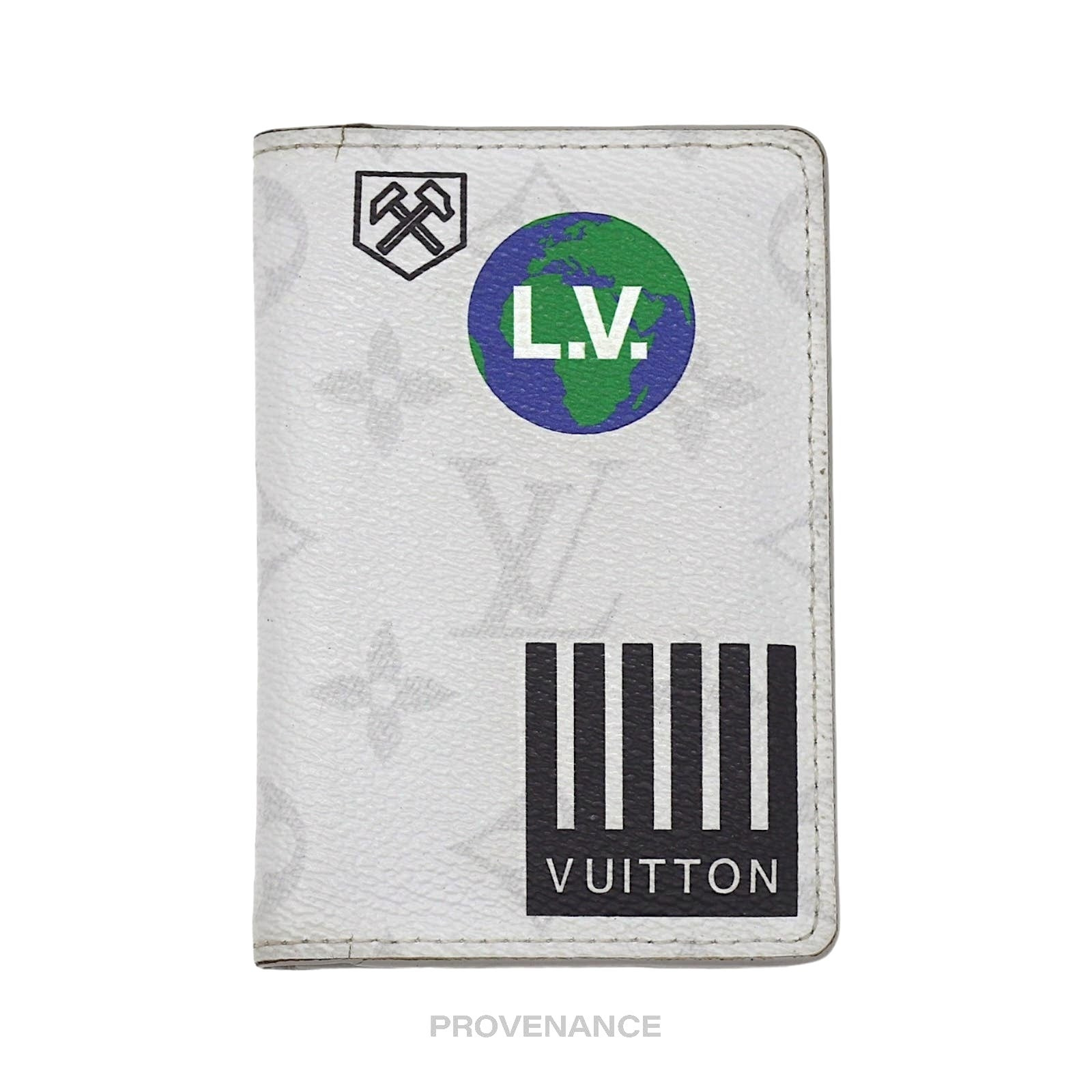 Louis Vuitton Pocket Organizer Wallet - Antarctica Logos - 2