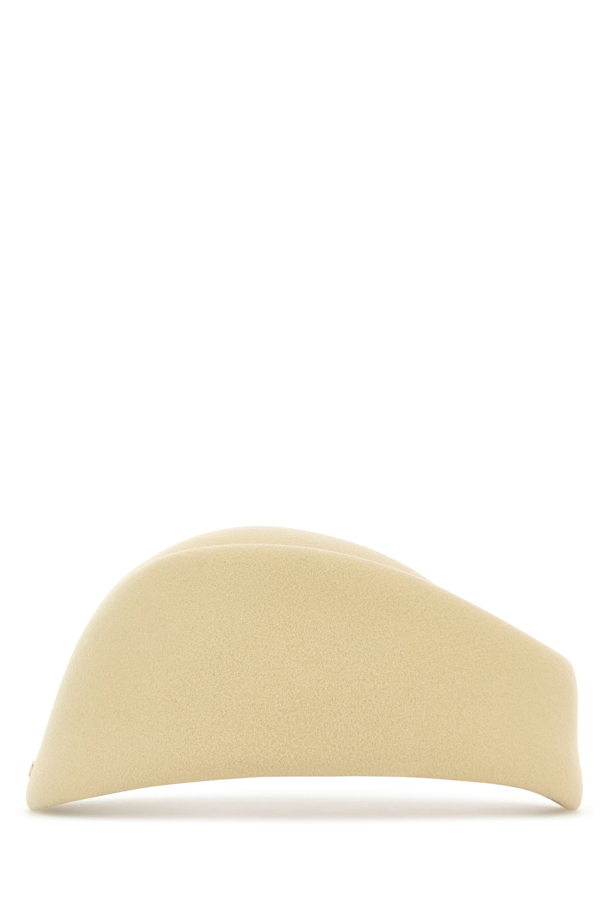 Cream wool VLogo Signature hat - 2