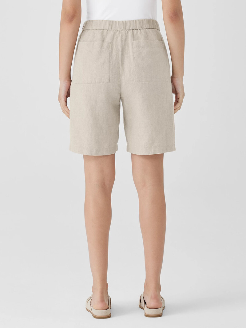 Organic Linen Shorts 4