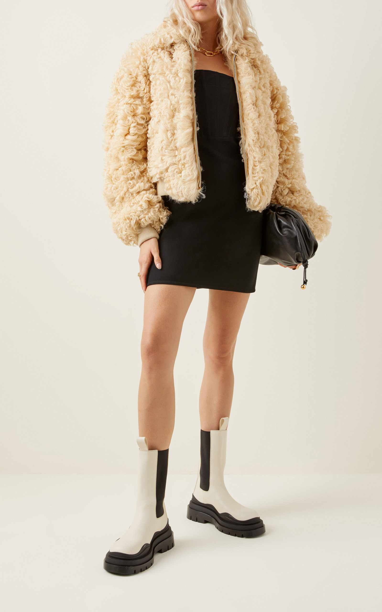 Shearling Jacket brown - 3